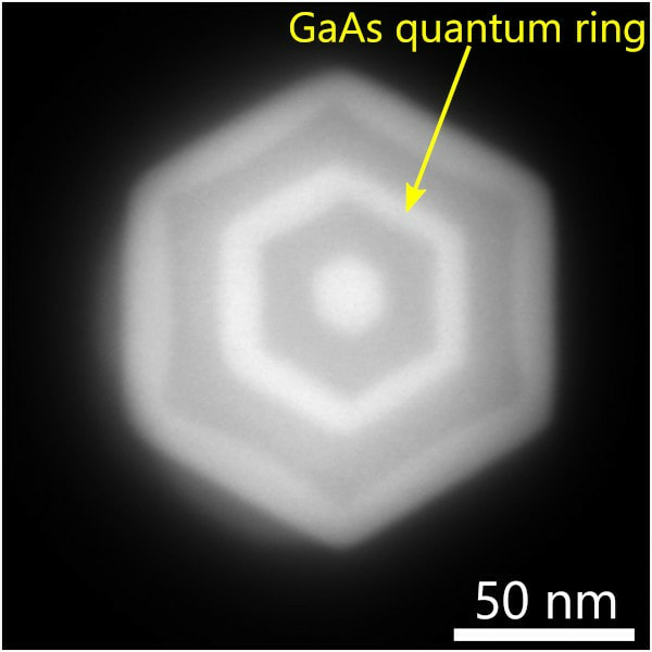 GaAs quantum ring